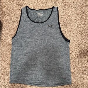 Under Armour Heathered Gray Sleeveless Top